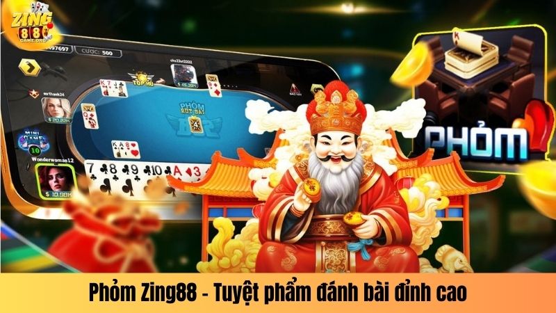 Phỏm Zing88 - Tuyệt phẩm đánh bài đỉnh cao