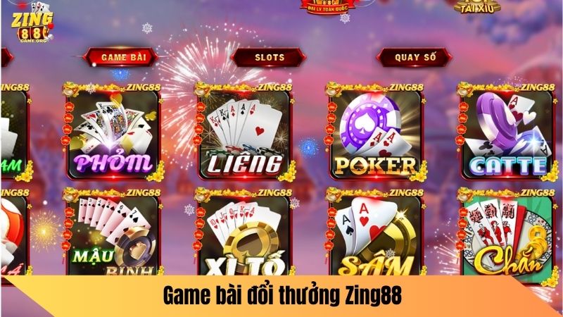 Game bài đổi thưởng Zing88