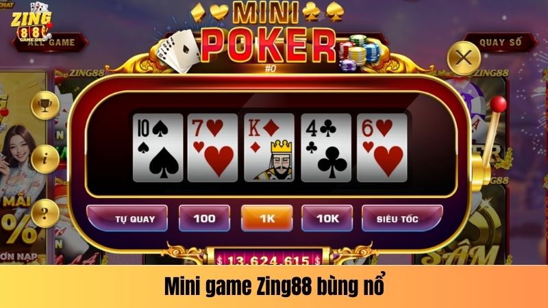 Mini game Zing88 bùng nổ